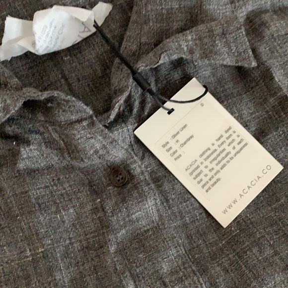 Acacia M Oliver linen chambray acacia NWT - Picture 2 of 2